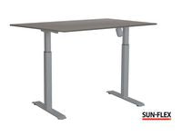 Bord SUN-FLEX II höj/sänk 140x80 grå/grå - Primmeshiper