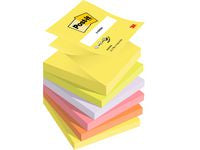 Notes POST-IT Z-block 76x76mm rainbow - Primmeshiper