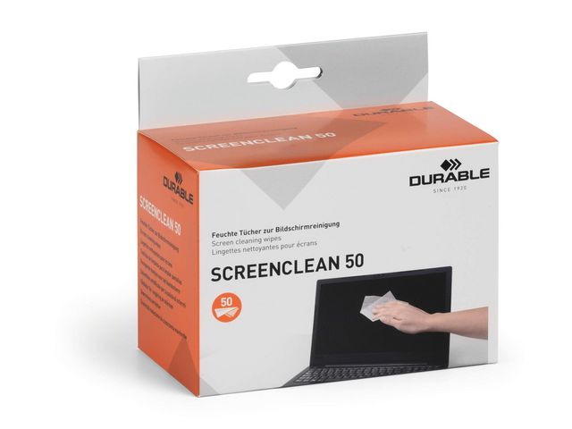 Rengöringsduk DURABLE våt bildsk. 50/fp - Primmeshiper