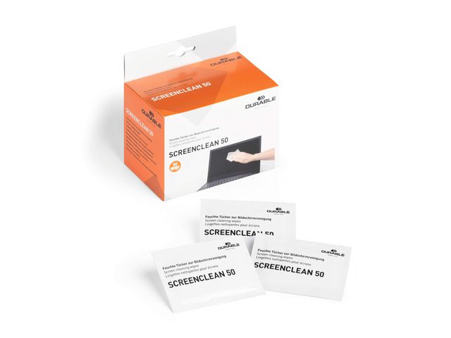 Rengöringsduk DURABLE våt bildsk. 50/fp - Primmeshiper