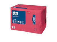 Servett TORK Lunch 1-lags röd 500/fp - Primmeshiper