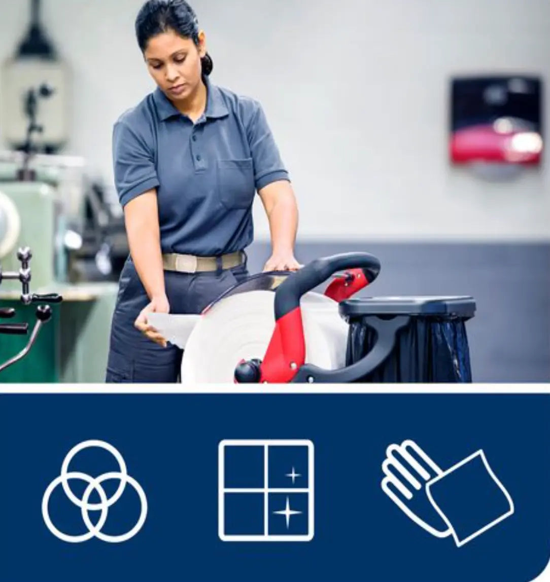 Industritork TORK Adv W1 vit 1180m - Primmeshiper