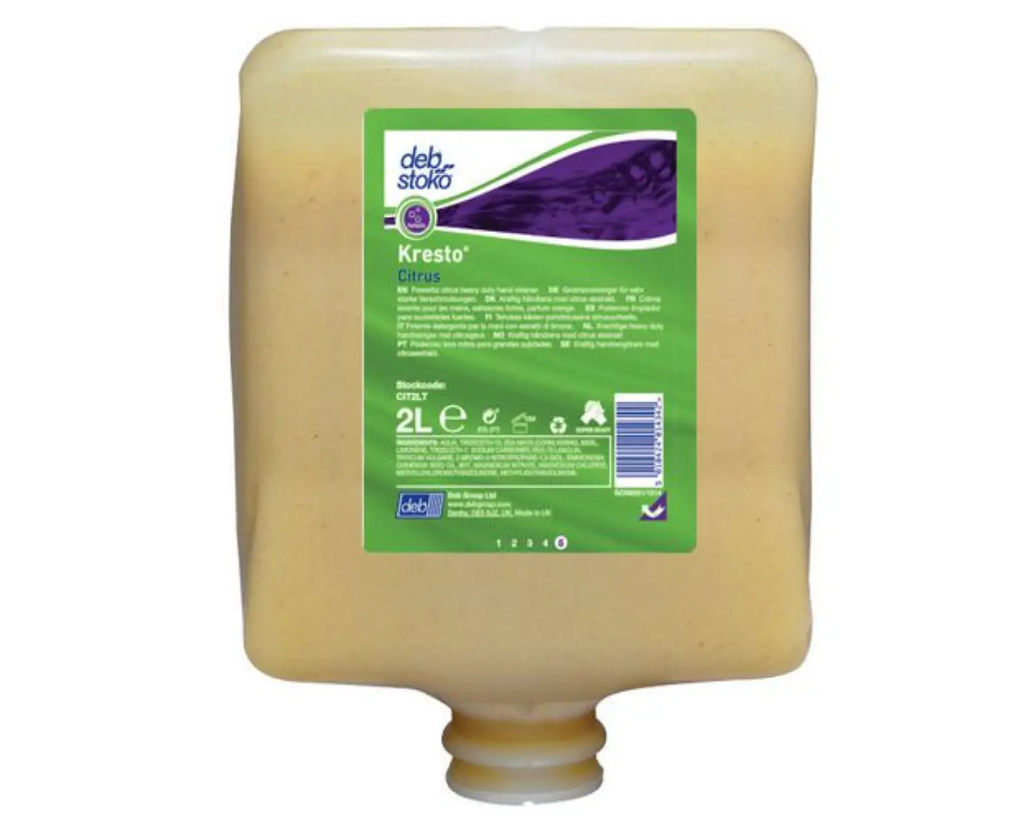 Handrengöring DEB Kresto Citrus 2L - Primmeshiper