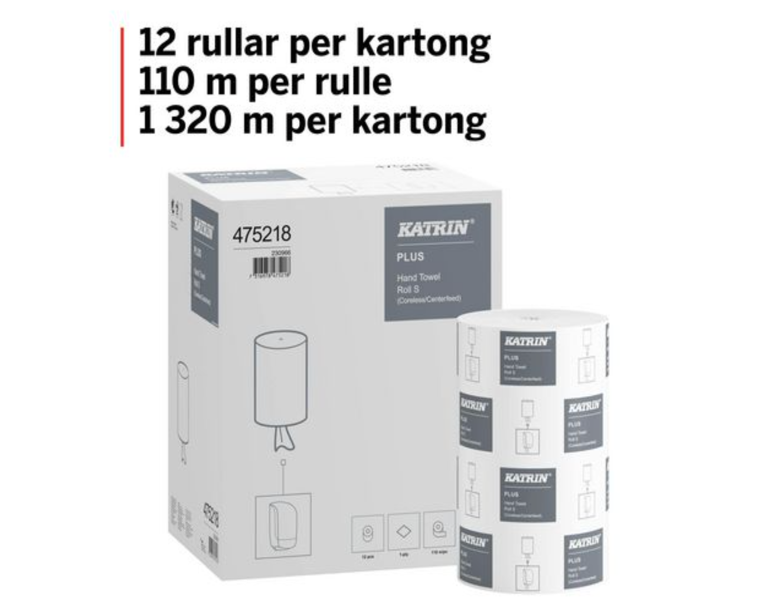 Torkrulle KATRIN Plus 1-L S 110m - Primmeshiper