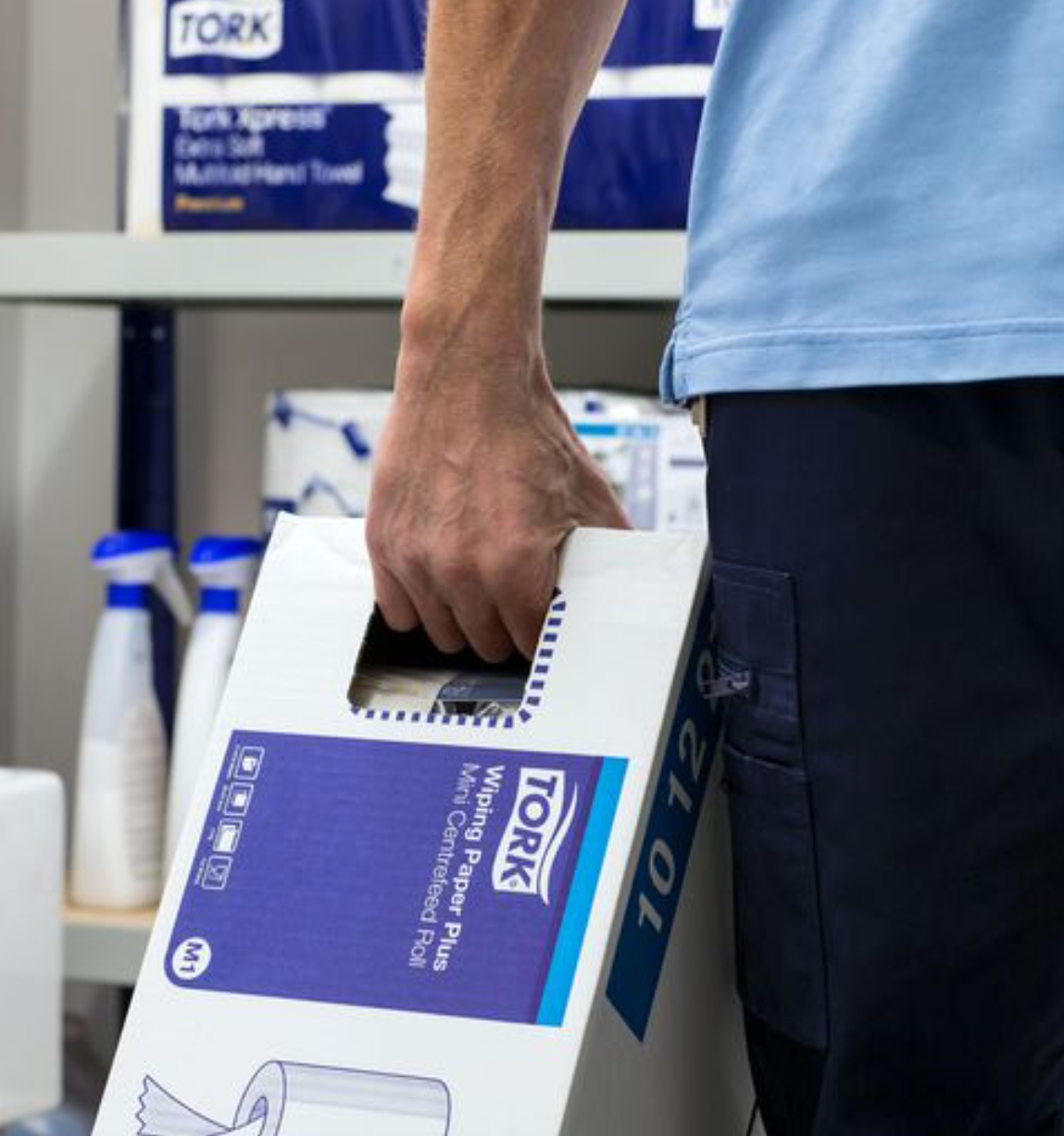 Torkrulle TORK Uni M1 1-lag vit 120m - Primmeshiper