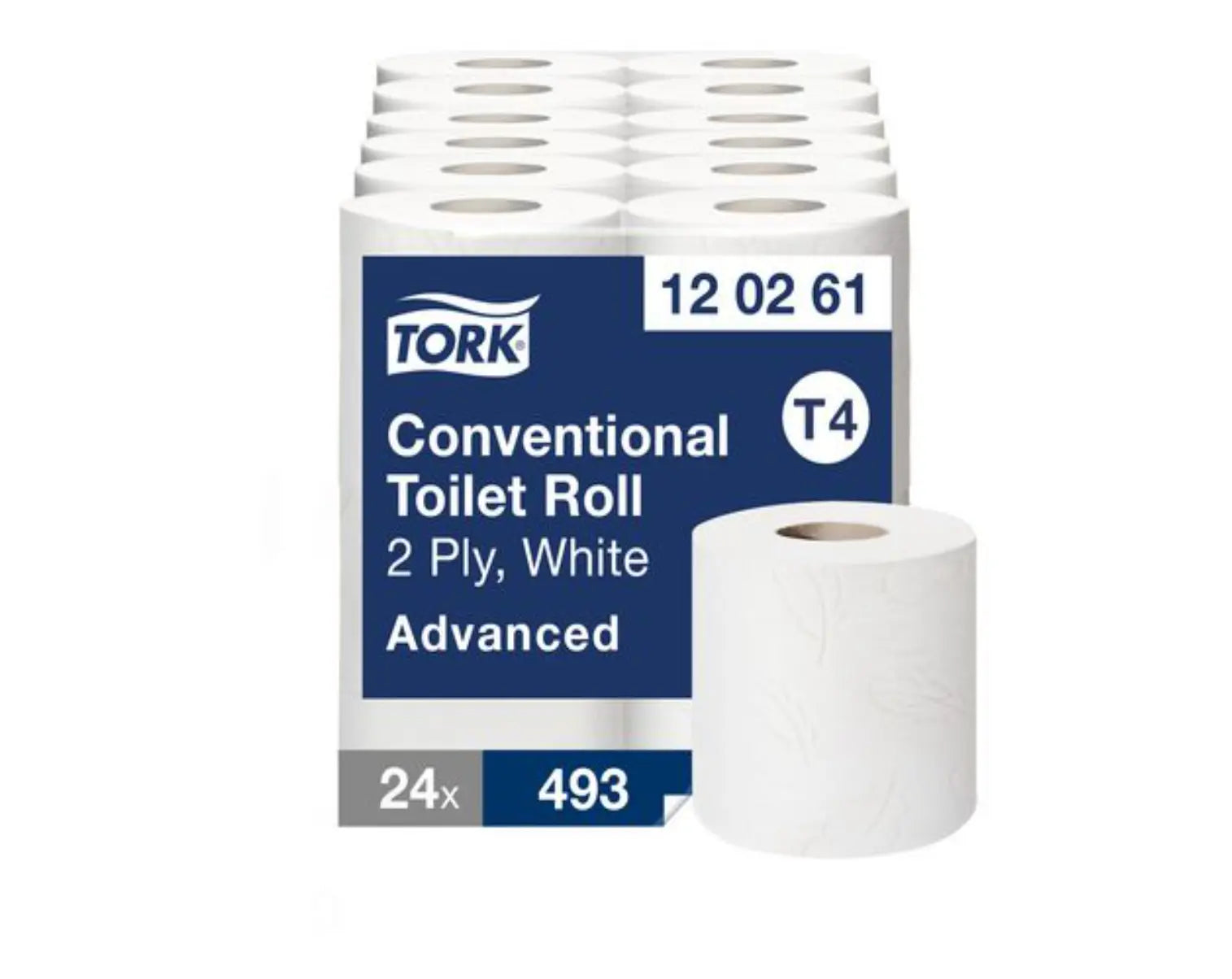 Toalettpapper TORK Adv T4 2-lag 4/fp - Primmeshiper