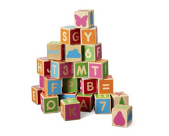 Alfabetsklossar 36delar - Primmeshiper