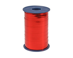 Presentband 10mmx250m Metallic röd - Primmeshiper