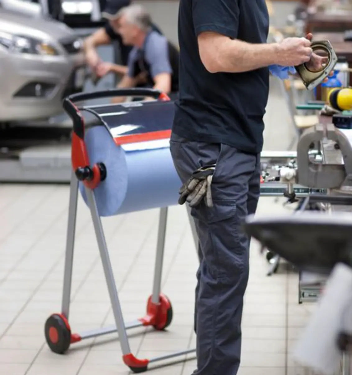 Industritork TORK Pre W1/2 blå 2/fp - Primmeshiper