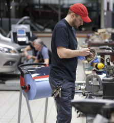 Dispenser TORK W1 Golvställ röd - Primmeshiper