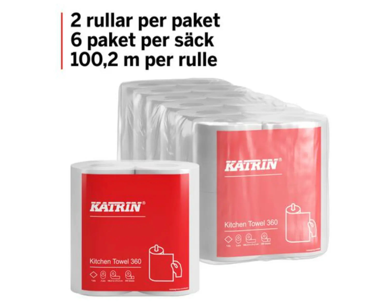 Hushållspapper KATRIN 360 12/fp - Primmeshiper