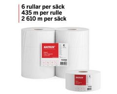 Toalettpapper KATRIN Gigant M 435m 6/fp - Primmeshiper
