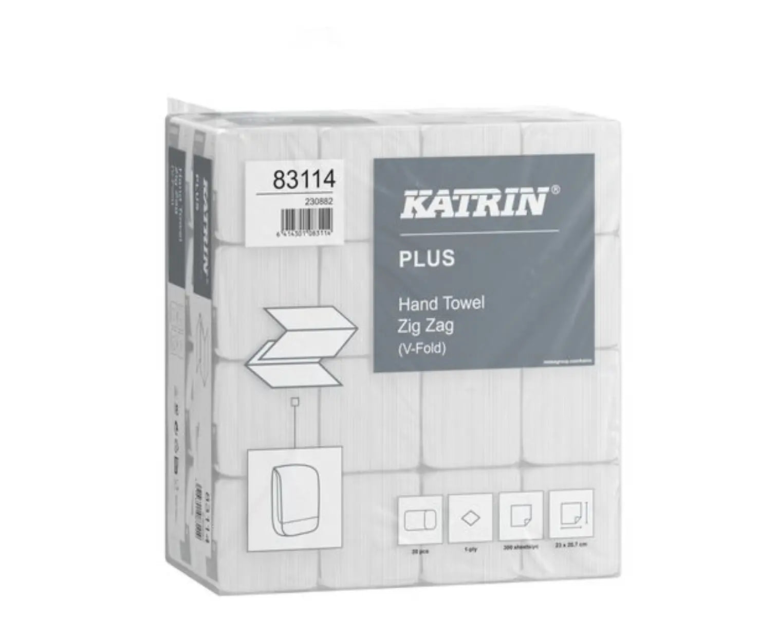 Handduk KATRIN Plus ZZ 1-lags 6000/fp - Primmeshiper