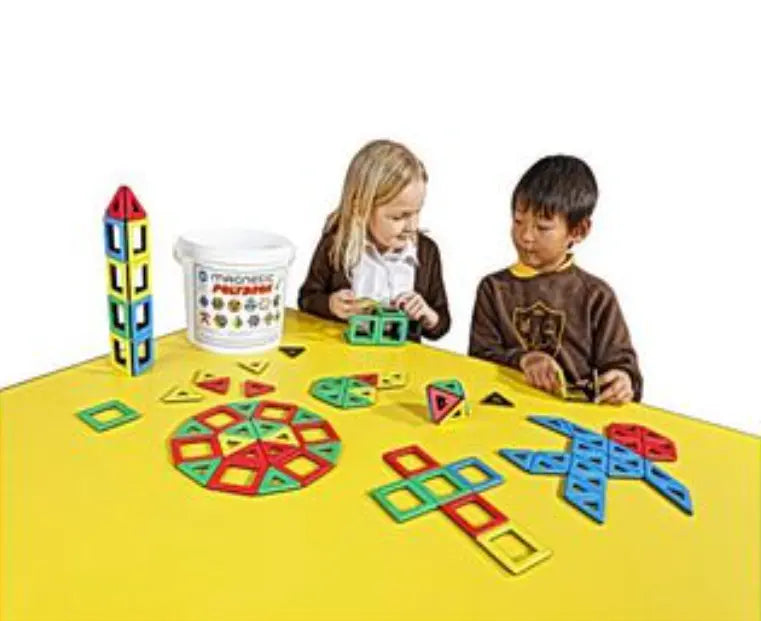 Polydron magnetic 96 delar - Primmeshiper