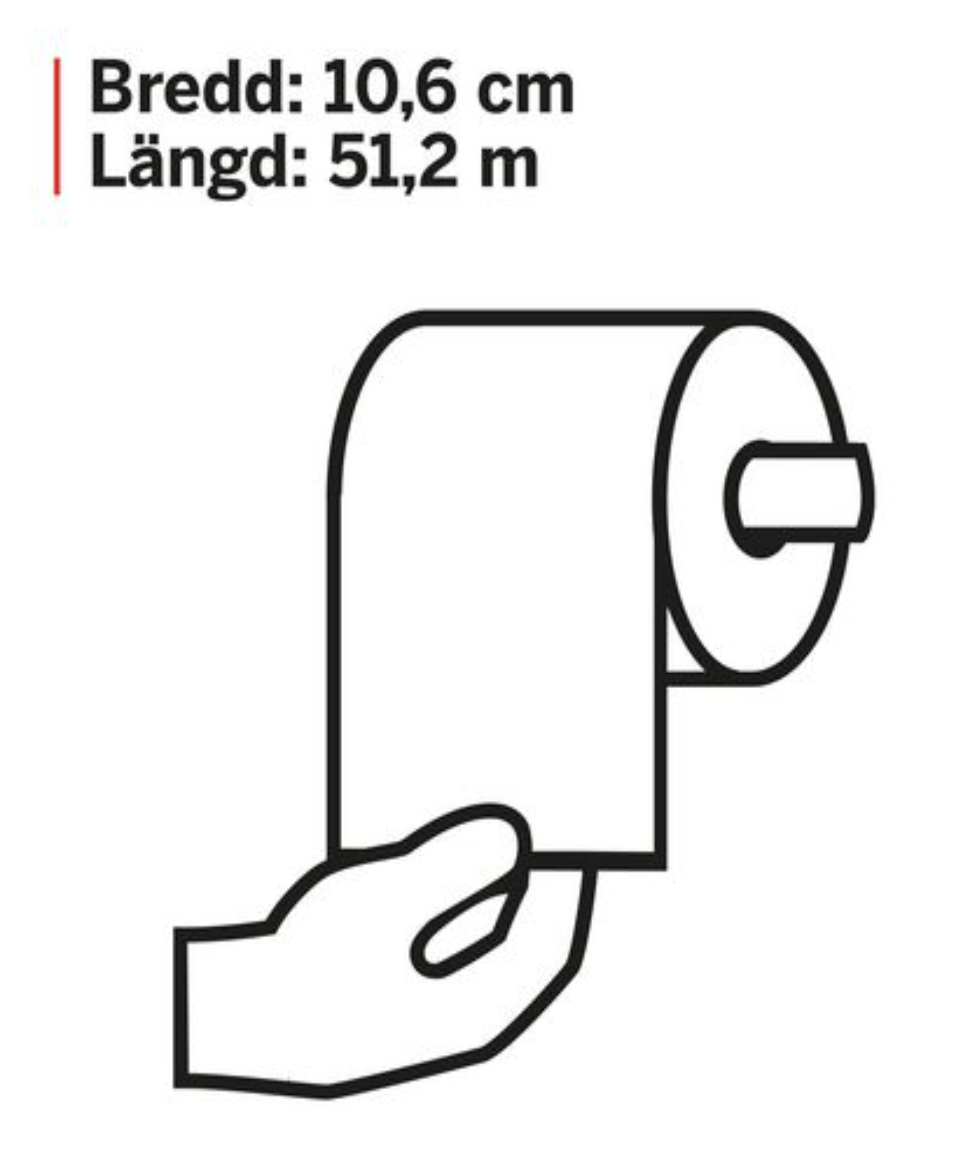 Toalettpapper KATRIN 360 42/fp - Primmeshiper