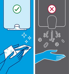 Handduk TORK Adv H1 natur 150m - Primmeshiper