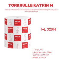 Torkrulle KATRIN M 1L 320m