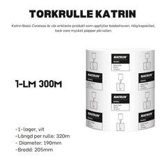 Torkrulle KATRIN Basic 1-L M 300m