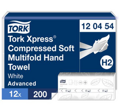 Handduk TORK H2 comp. kedjevikt 2400/KRT