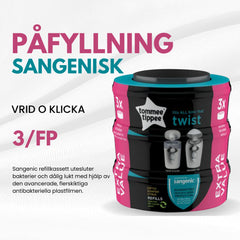 Refill SANGENIC Twist o Click 3/fp