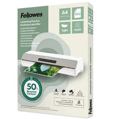Laminat FELLOWES A4 75-80mic matt 100/fp