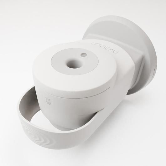 Dispenser LESSEAU tvål manuell vit