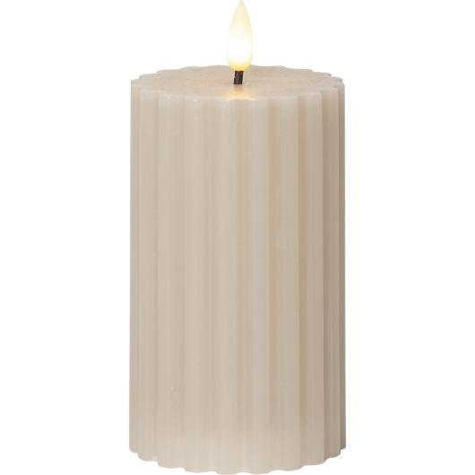 Blockljus STAR T LED Stripe 15cm beige