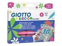 Textilfärgpenna GIOTTO Decor 12/fp - Primmeshiper