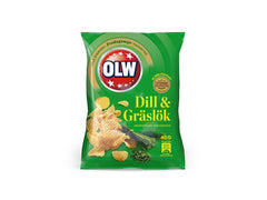 Chips OLW dill&gräslök 20x40g