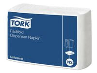 Servett TORK Uni N2 1-lag 30x24cm 300/fp