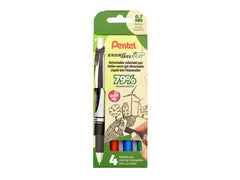 Gelpenna PENTEL Energel 0,7 s.färg 4/fp