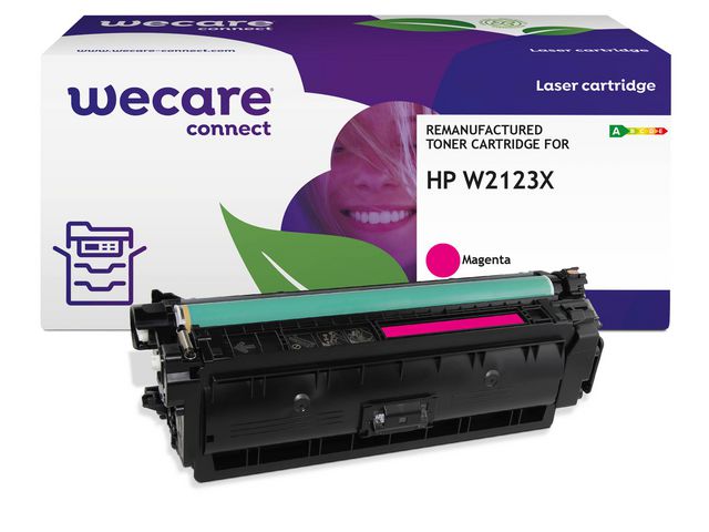 Toner WECARE HP W2123X 212X 10K magenta - Primmeshiper