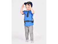 Maskeraddräk Polis 4-6år - Primmeshiper