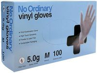 Vinylhandske NO ORDINARY f-fri M 100/fp - Primmeshiper