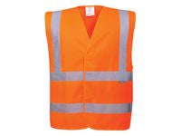 Varselväst PW C470 orange kl 2 M Primmeshiper
