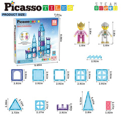 Picasso magnetset Vinter 72 delar