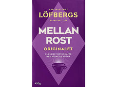 Kaffe LÖFBERGS mellanrost brygg RA 450g