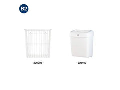 Papperskorgspåse TORK B2 20L vit 100/RL - Primmeshiper