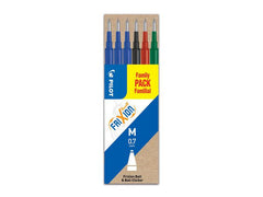 Refill PILOT Frixion 0,7mm 4-färger 6/fp - Primmeshiper