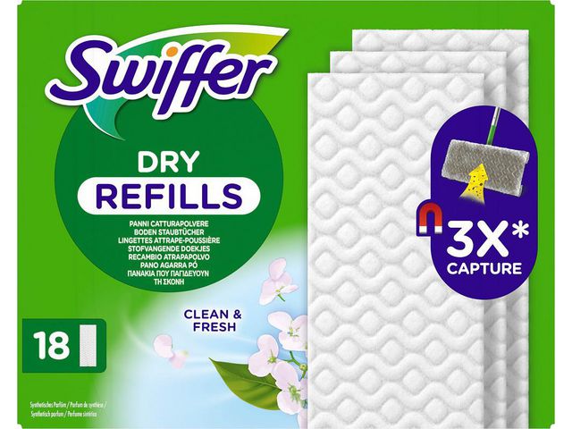 Dammtrasa SWIFFER dry refill 18/fp - Primmeshiper