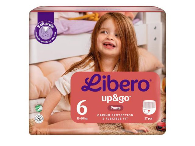 Blöja LIBERO Up&Go 6 S2 13-20kg 27/fp - Primmeshiper
