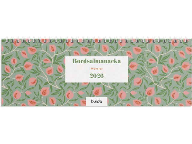 Bordsalmanacka Mönster 2026 Primmeshiper