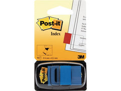 Index POST-IT 25x43mm blå