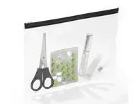 Blixtlåspåse DURABLE Zip A5 svart 5/fp - Primmeshiper