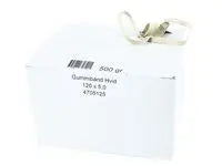 Gummiband 120x5.0mm vita 0.5kg 345/fp - Primmeshiper