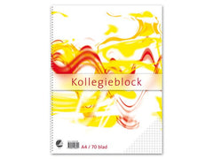 Kollegieblock A4 60g 70bl rut TF