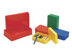 Kritask 190x120x40mm röd 5/fp - Primmeshiper