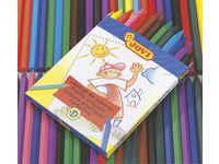 Plastkrita 12 färger - Primmeshiper