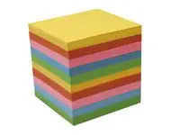 Blockkub 90x90mm 800ark färgat Primmeshiper