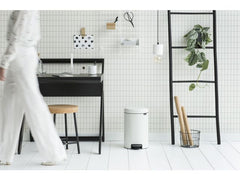 Papperskorg BRABANTIA NewIcon 12L vit